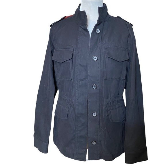 Lucky Brand Military Style Canvas Jacket. Size Small - Picture 2 of 5